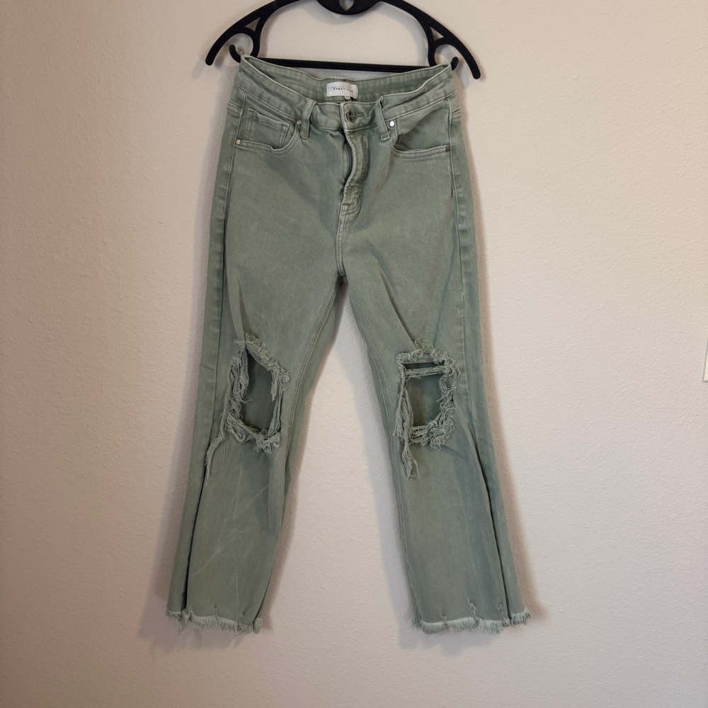 Risen 9/29 Women's Cropped Jeans - Picture 2 of 8